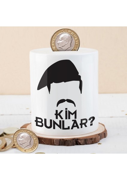 Kim Bunlar Yazılı Türk Para Birikim KUMBARASI-KB4618A