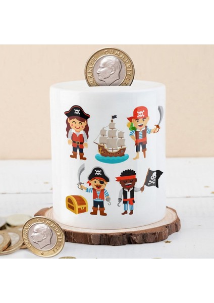 Sevimli Korsan Çocuklar Para Birikim KUMBARASI-3446-282