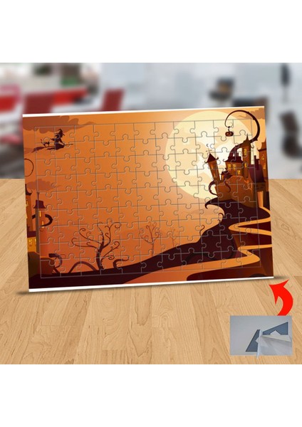 Uçurum Kenarında Şato 99 Parça Puzzle Yapboz TABLO-1262-15971