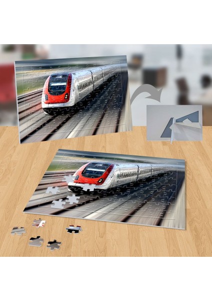 Metro, Tren, Toplu Taşıma 99 Parça Puzzle YAPBOZ-1842439
