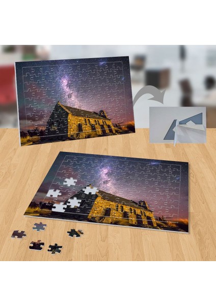 Galaksi Gökyüzü,tarihi Ev 99 Parça Puzzle YAPBOZ-P103