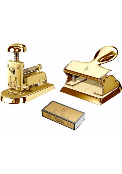 El Casco Set-7-L Masaüstü Zımba Delgeç Seti Gold fiyatları