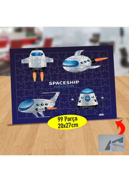 Tasarımsal Uzay Mekiği 99 Parça Puzzle Yapboz TABLO-232147914516