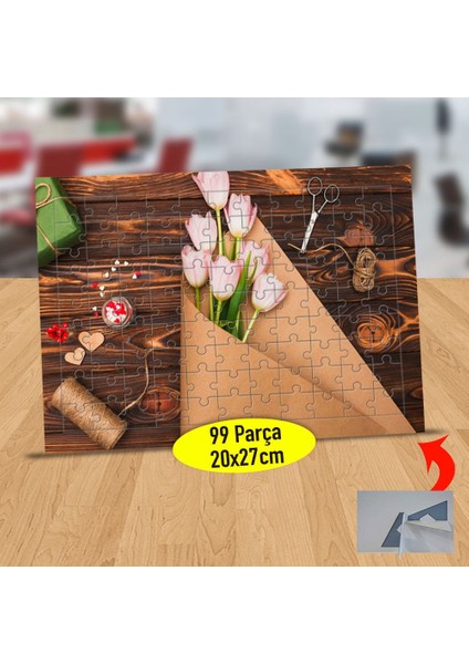 Lale Buketi 99 Parça Puzzle Yapboz TABLO-23-2148096303