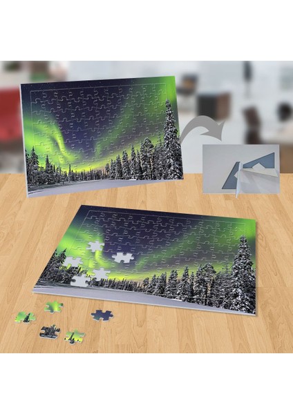 Kuzey Işıkları-Finlandiya 99 Parça Puzzle YAPBOZ-P090
