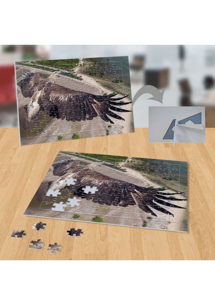 Kartalın Uçuşu, Doğa, Hayvan 99 Parça Puzzle YAPBOZ-P105