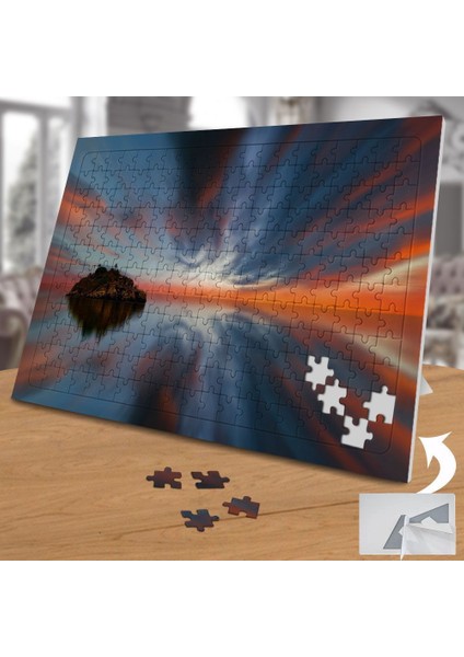 Yeryüzü Gökyüzü Yansıma 240 Parça Puzzle YAPBOZ-3087145