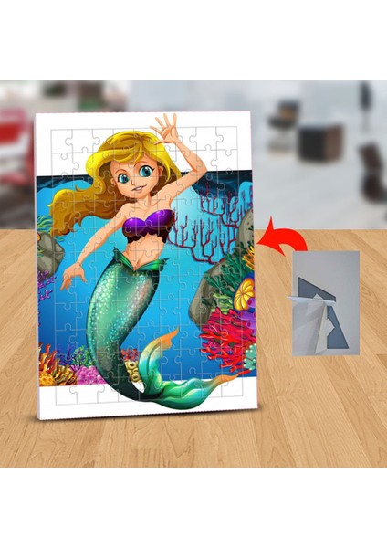 Deniz Altında Deniz Kızı 99 Parça Puzzle Yapboz TABLO-1308-25141