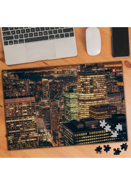 Şehrin Işıkları Binalar 240 Parça Puzzle YAPBOZ-1031012