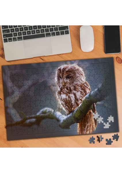 Daldaki Baykuş 240 Parça Puzzle YAPBOZ-1834152