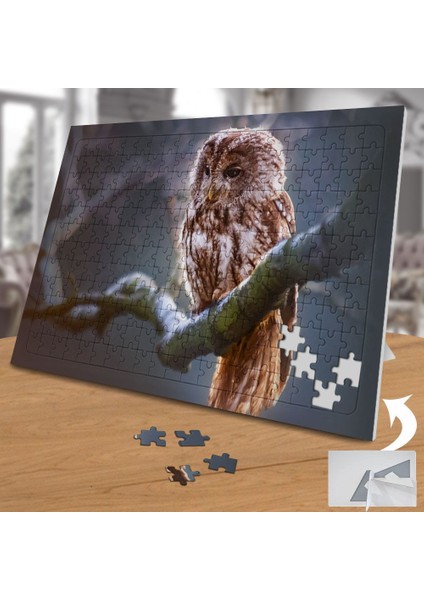 Daldaki Baykuş 240 Parça Puzzle YAPBOZ-1834152