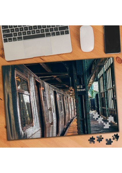 Tren Garı Istasyon 240 Parça Puzzle YAPBOZ-1853976