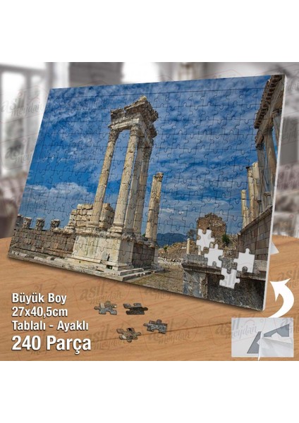 Asil Hobi Pergamon - Izmir Bergama - Antik Kent Yapboz - Ayak Destekli Çerçeveli 240 Parça Puzzle fiyatları