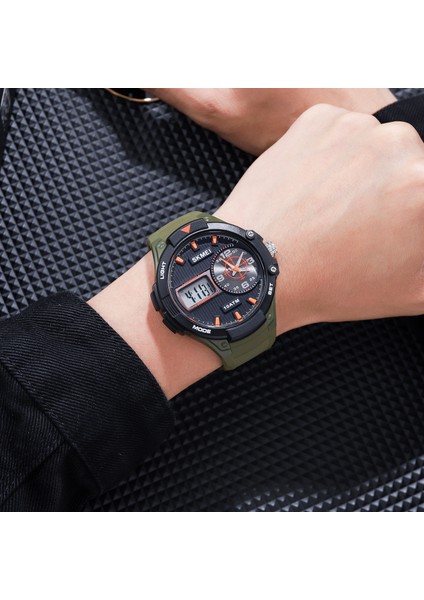 Erkek Dijital Saatler 100M Suya Dayanıklı Spor Kol Saatleri LED Kronometre Çalar Saat (Yurt Dışından) fırsatları