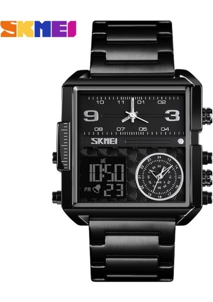 Spor Izle Erkekler Su Geçirmez Kol Saati Kuvars Analog Dijital Saatler (Yurt Dışından)