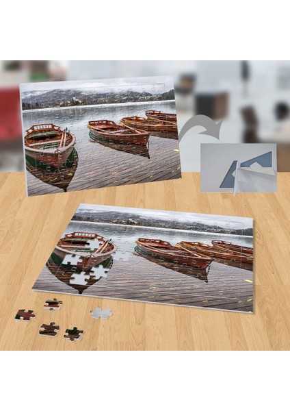 Deniz Üstündeki Sandallar 99 Parça Puzzle YAPBOZ-P099