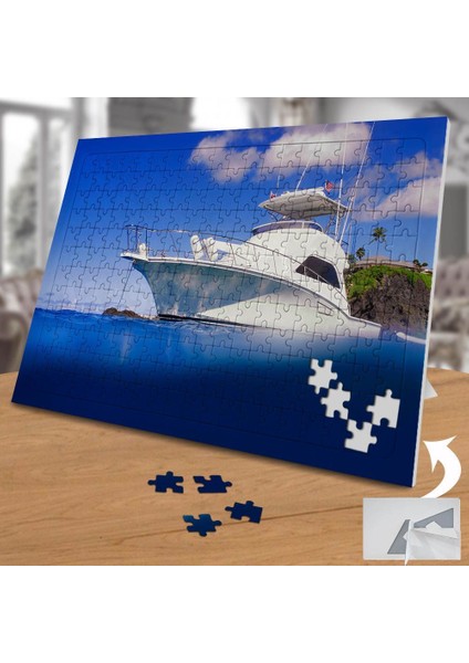 Mavi Denizde Tekne Gezintisi 240 Parça Puzzle YAPBOZ-74860