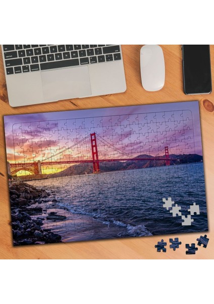 Golden Gate-Deniz Kenarı 240 Parça Puzzle YAPBOZ-1149942