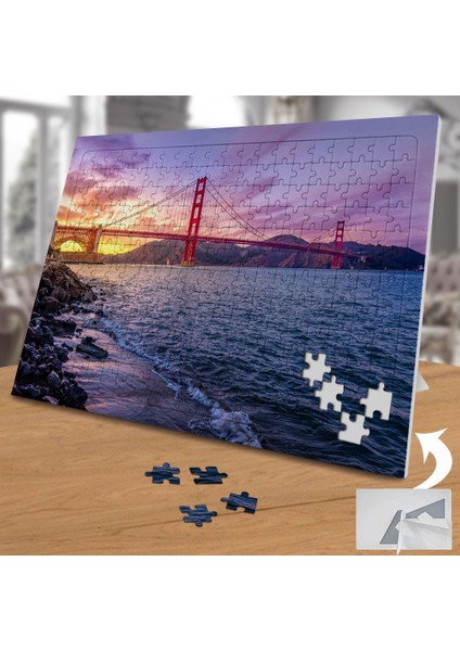 Golden Gate-Deniz Kenarı 240 Parça Puzzle YAPBOZ-1149942