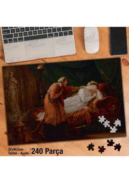 Asil Hobi Roma Dönemi Yapboz -Ayak Destekli Çerçeveli 240 Parça Puzzle