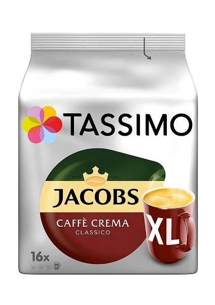 Jacobs Caffe Crema Intenso 16X 144GR