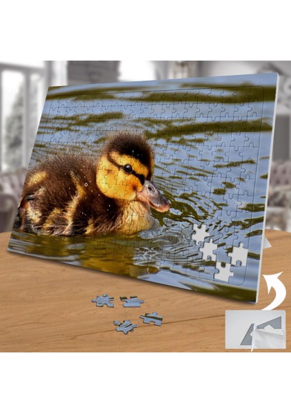 Gölde Keyif Yapan Ördek 240 Parça Puzzle YAPBOZ-3524390