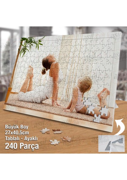 Asil Hobi Anne ve Minik Kız Meditasyonu - Enerji Yapboz-Ayak Destekli Çerçeveli 240 Parça Puzzle fiyatları