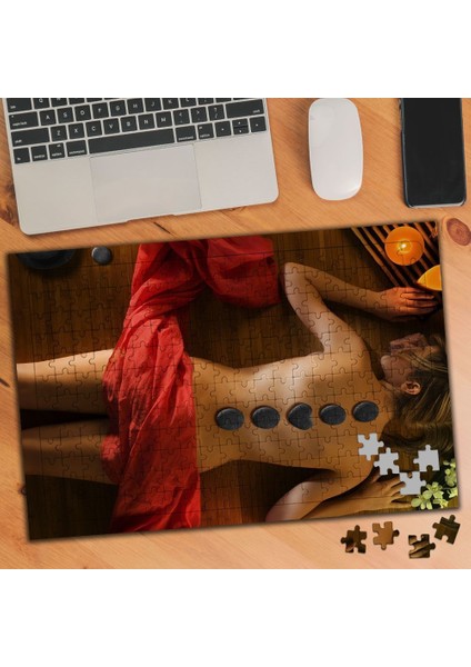 Sıcak Taş Terapisi 240 Parça Puzzle YAPBOZ-6959170