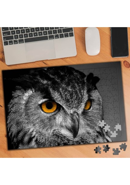 Yırtıcı Kuş Baykuş 240 Parça Puzzle YAPBOZ-74575