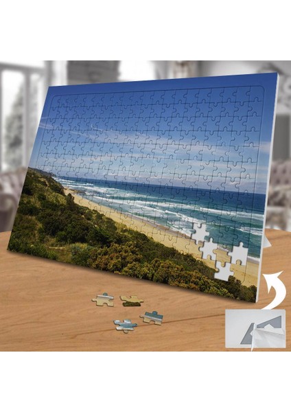 Beyaz Köpüklü Deniz Manzarası 240 Parça Puzzle YAPBOZ-74602