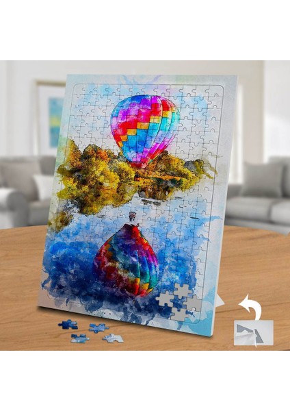 Uçan Hava Balonu Boyama Sanatı 240 Parça Puzzle YAPBOZ-75014