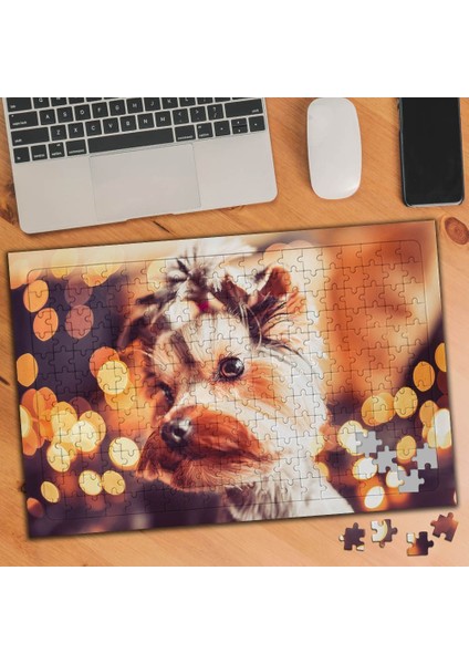 Terrier Cinsi Sevimli Köpek  240 Parça Puzzle YAPBOZ-75013