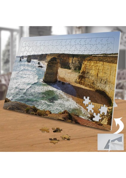 Sarp Kayalıklar ve Deniz Manzarası 240 Parça Puzzle YAPBOZ-74619