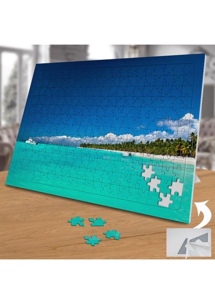 Maldivler Mavi Berrak Deniz 240 Parça Puzzle YAPBOZ-02210