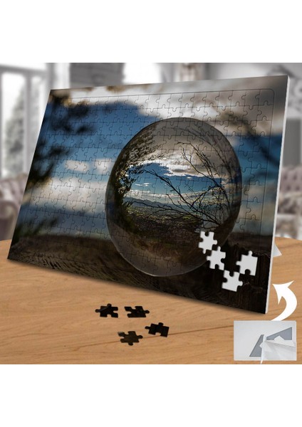 Kar Küresi Manzara Yansıması 240 Parça Puzzle YAPBOZ-75110 fiyatları
