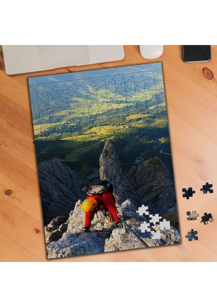 Dağcı Spor-Dağ Tırmanışı 240 Parça Puzzle YAPBOZ-02357