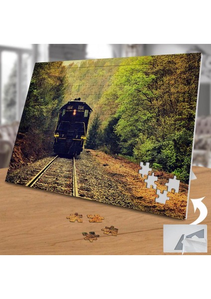 Keyifli Tren Yolculuğu 240 Parça Puzzle YAPBOZ-75113