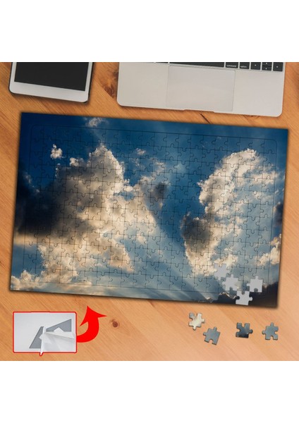 Gökyüzü,bulutlar, Gün Batımı 240 Parça Puzzle Yapboz TABLO-PF427