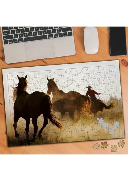 Koşan Sevimli Atlar 240 Parça Puzzle Yapboz 74670