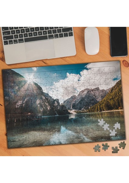 Braies Gölü,italya 240 Parça Puzzle YAPBOZ-384938