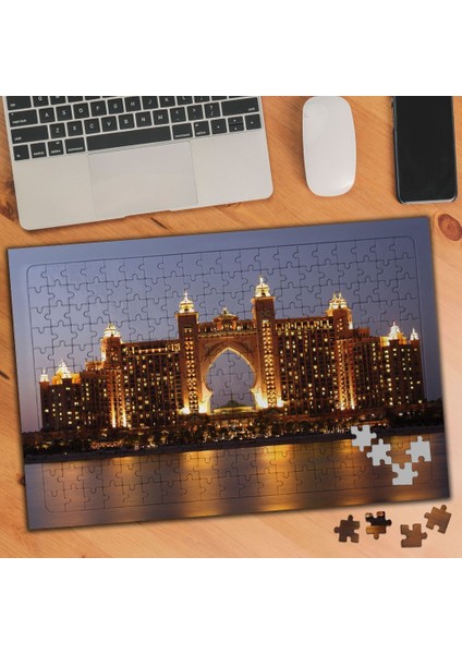 Dubai-Akşam Işıklandırması 240 Parça Puzzle YAPBOZ-962785