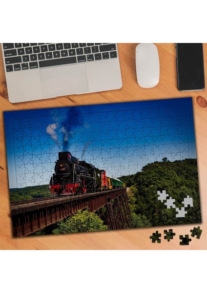 Açık Havada Tren Yolculuğu 240 Parça Puzzle YAPBOZ-75338