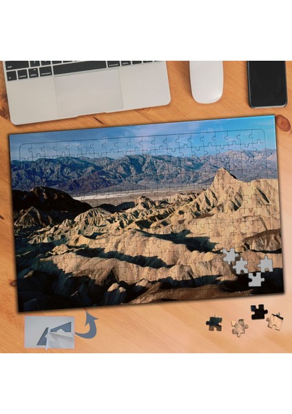 Kurak Bölge, Dağ Oluşumu 240 Parça Puzzle Yapboz TABLO-791