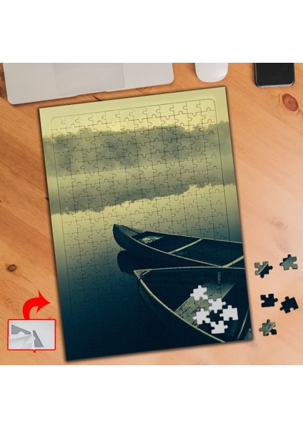 Retro Görünüm Sandallar 240 Parça Puzzle Yapboz TABLO-596E