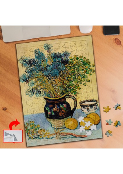 Natürmort, Van Gogh 240 Parça Puzzle Yapboz TABLO-461002