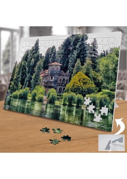 Italya-Sesto Calende-Villa 240 Parça Puzzle YAPBOZ-6921 fiyatları