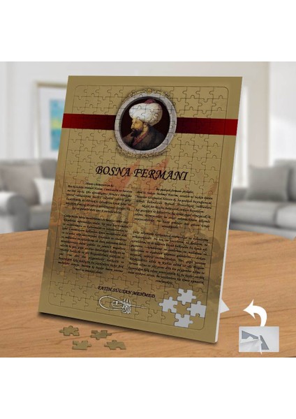 Bosna Fermanı Fatih Sultan Mehmed 240 Parça Puzzle YAPBOZ-74848 fiyatları