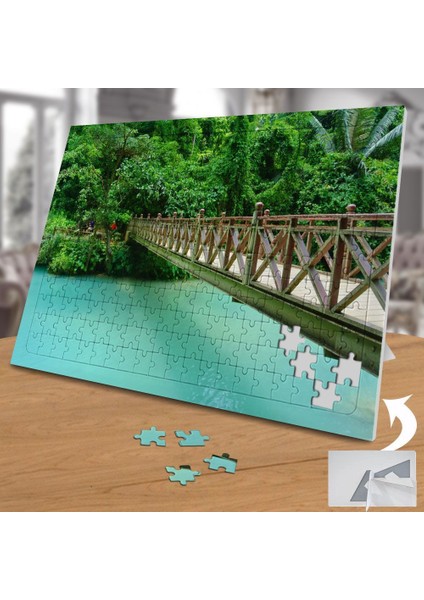 Mavi-Nehir Köprü 240 Parça Puzzle YAPBOZ-8532