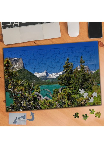 Ağaçlar Arasından Manzara 240 Parça Puzzle Yapboz TABLO-595