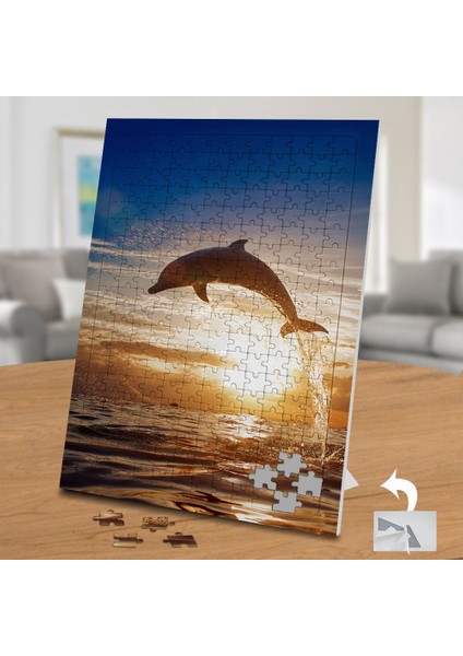 Denizdeki Sevimli Yunus Balığı 240 Parça Puzzle YAPBOZ-KS699479 fiyatları